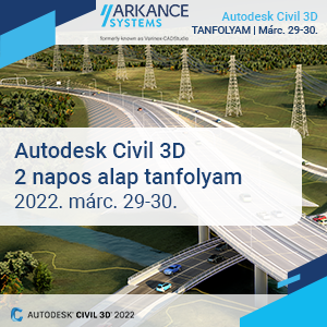 Autodesk Civil 3D alap tanfolyam
