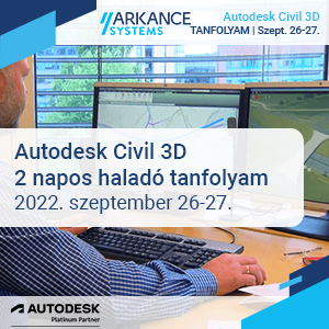 Civil 3D alap tanfolyam 2022. szeptember